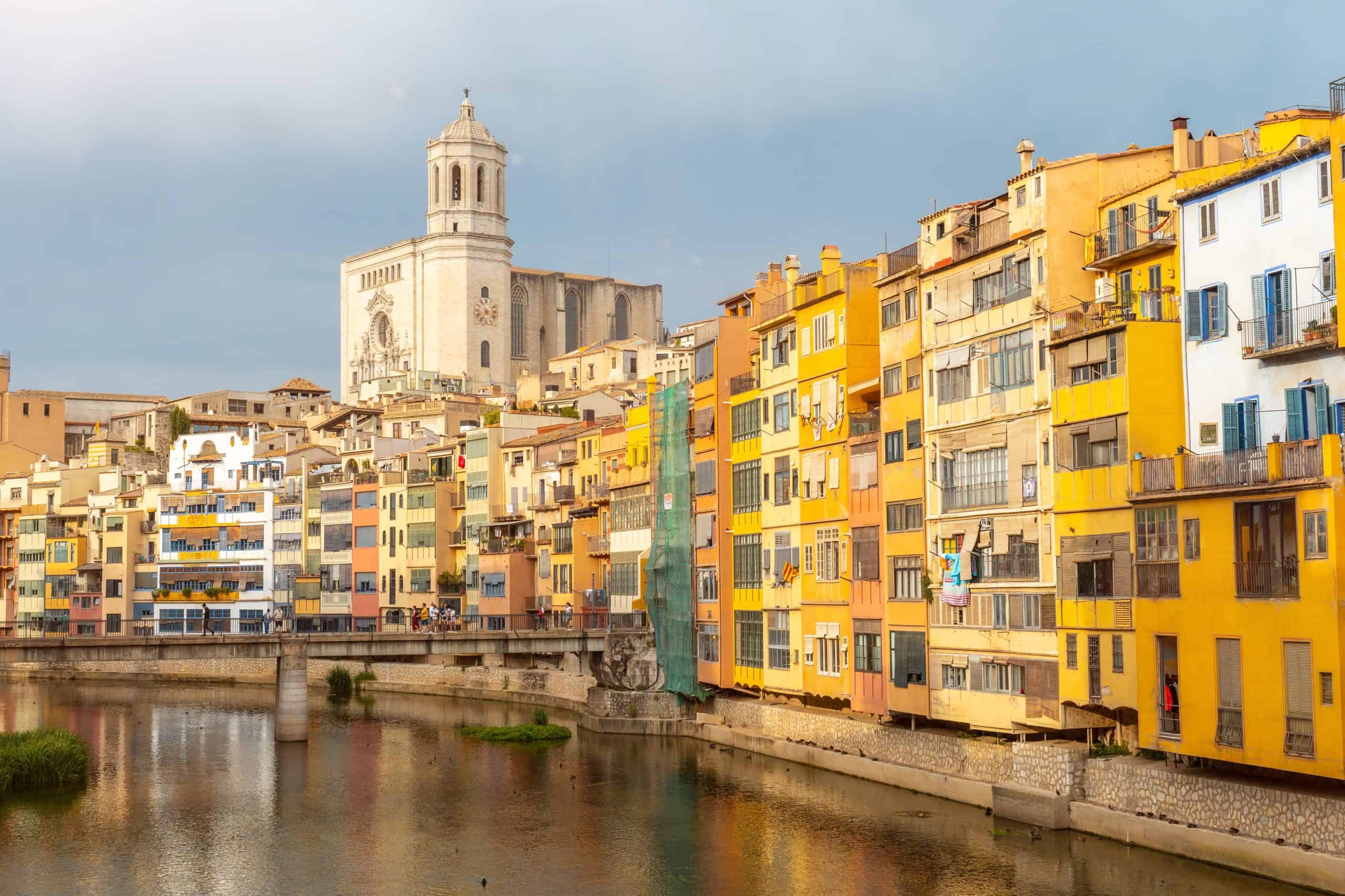 Las casas de colores de la ciudad de Girona